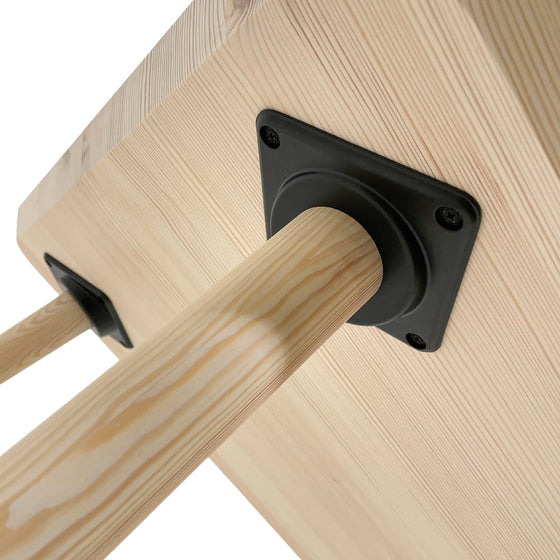 'Elevate' Pine Wood dining table - Wild Wood Factory