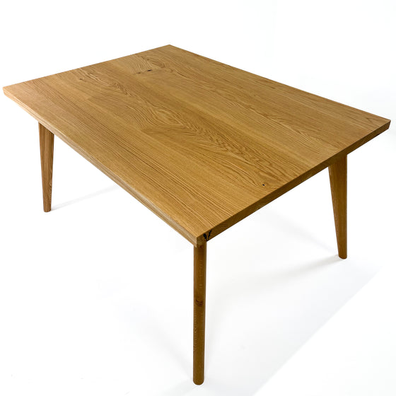 'It's a match' Oak Wood dining table - Wild Wood Factory