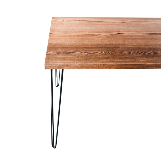 'Confirmation' Ash solid wood Dining Table - Wild Wood Factory