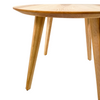 'Fair and Square' Round Ash Wood table - Wild Wood Factory