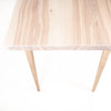 'Lunar' Ash solid wood Dining Table - Wild Wood Factory