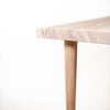 'Lunar' Ash solid wood Dining Table - Wild Wood Factory