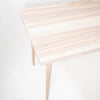 'Lunar' Ash solid wood Dining Table - Wild Wood Factory