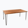 'Nice and easy' Pine wood Dining Table - Wild Wood Factory
