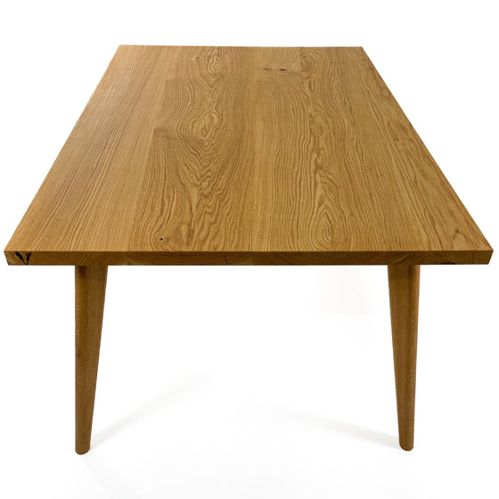 'It's a match' Oak Wood dining table - Wild Wood Factory