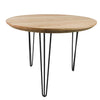 'Ever' Ash Wood Dining Table - Wild Wood Factory