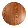 Round Oak wood table top - Wild Wood Factory