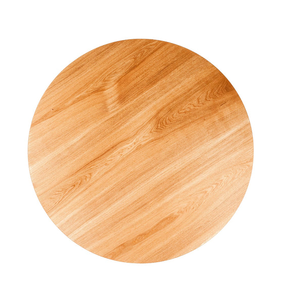 Round Oak wood table top - Wild Wood Factory