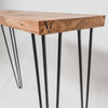 'Entryway' Oak Wood Console Table - Wild Wood Factory