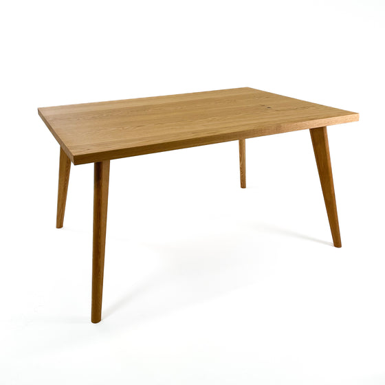 'It's a match' Oak Wood dining table - Wild Wood Factory