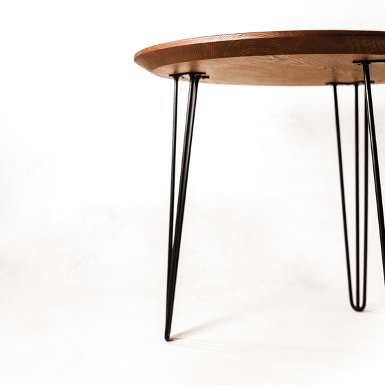 'Anytime' Oak Wood Dining Table - Wild Wood Factory