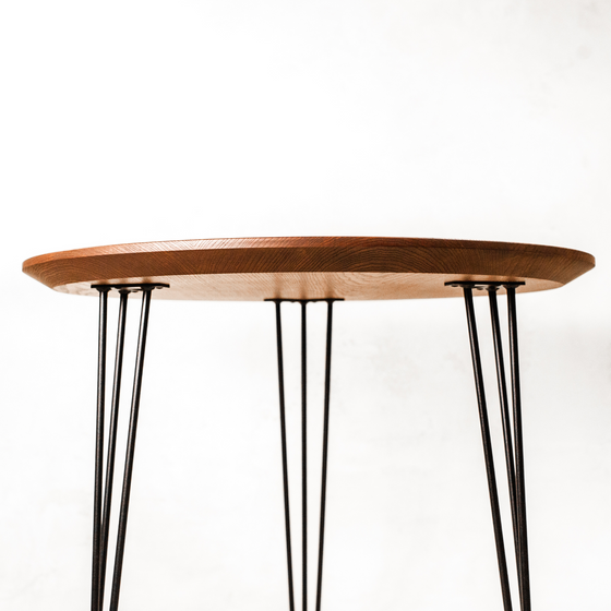 'Anytime' Oak Wood Dining Table - Wild Wood Factory